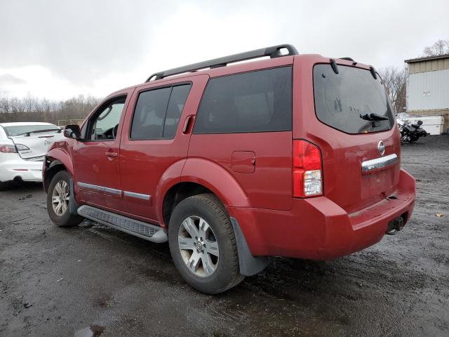 5N1AR18B98C635925 - 2008 NISSAN PATHFINDER S 勃艮第红 照片 2