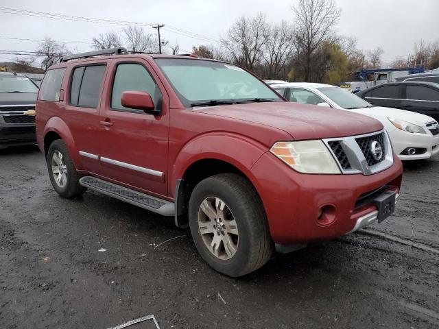 5N1AR18B98C635925 - 2008 NISSAN PATHFINDER S 勃艮第红 照片 4