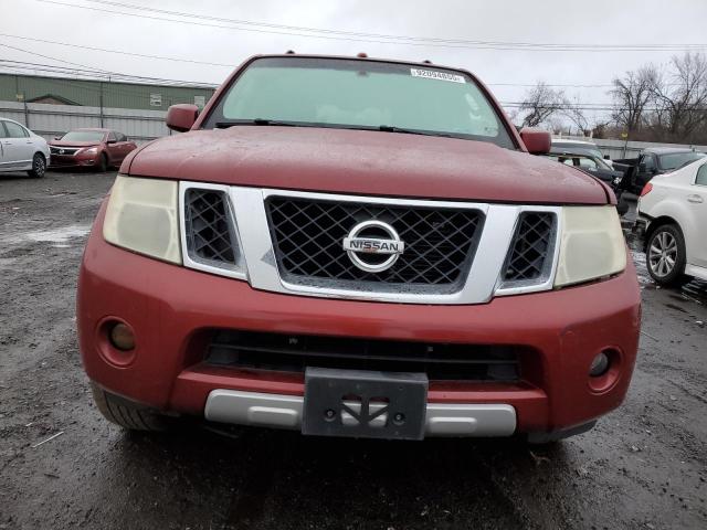 5N1AR18B98C635925 - 2008 NISSAN PATHFINDER S 勃艮第红 照片 5