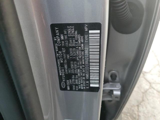 KM8JCCD13RU212862 - 2024 HYUNDAI TUCSON SEL CONVENIENCE SILVER photo 13