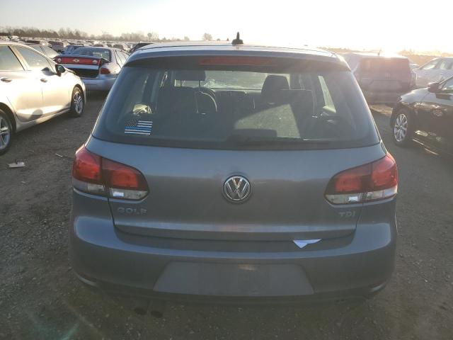 WVWNM7AJ2DW133968 - 2013 VOLKSWAGEN GOLF Srebrny zdjęcie 6