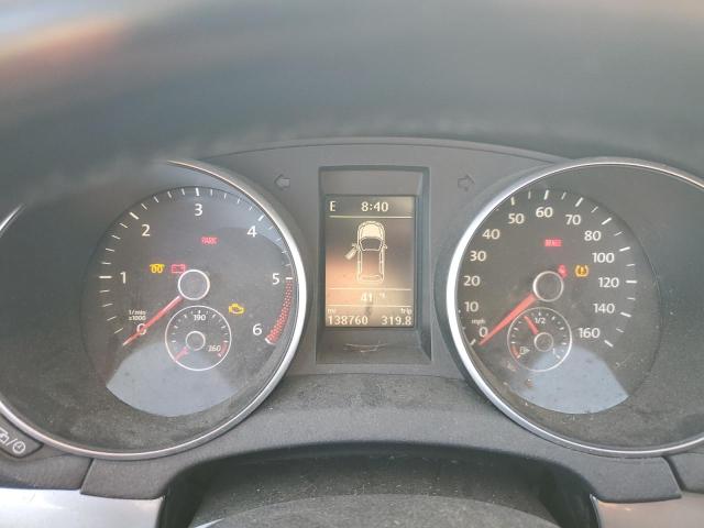 WVWNM7AJ2DW133968 - 2013 VOLKSWAGEN GOLF Srebrny zdjęcie 9