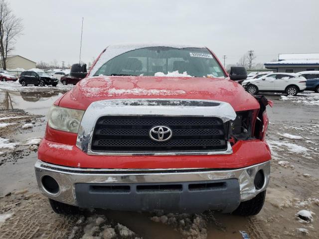5TBBV54197S455987 - 2007 TOYOTA TUNDRA DOUBLE CAB SR5 RED photo 5