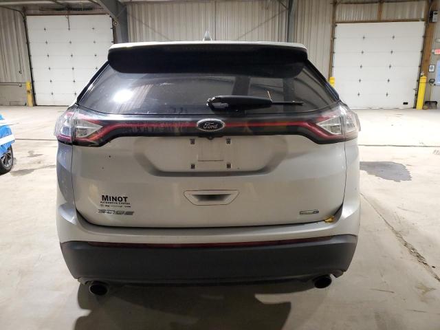 2FMPK4G99JBC40485 - 2018 FORD EDGE SE SILVER photo 6