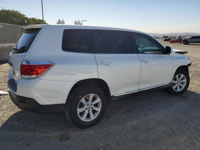 5TDZA3EH8CS022849 - 2012 TOYOTA HIGHLANDER BASE Սպիտակ լուսանկար 3