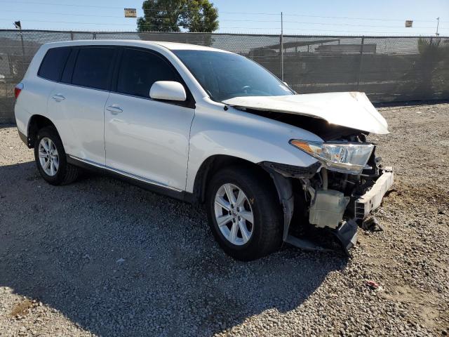 5TDZA3EH8CS022849 - 2012 TOYOTA HIGHLANDER BASE Սպիտակ լուսանկար 4