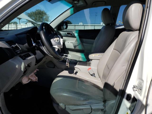 5TDZA3EH8CS022849 - 2012 TOYOTA HIGHLANDER BASE Սպիտակ լուսանկար 7