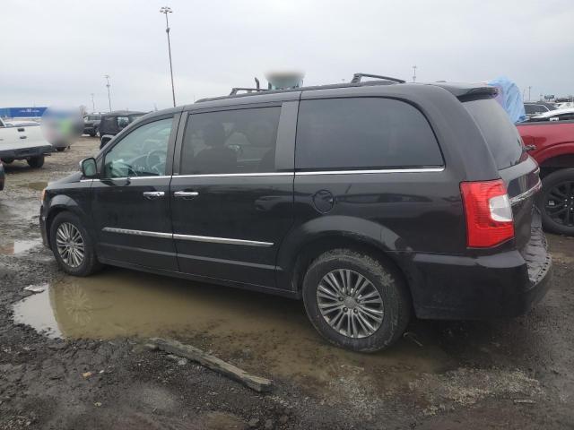 2C4RC1CG4ER248603 - 2014 CHRYSLER TOWN & COU TOURING L BLACK photo 2