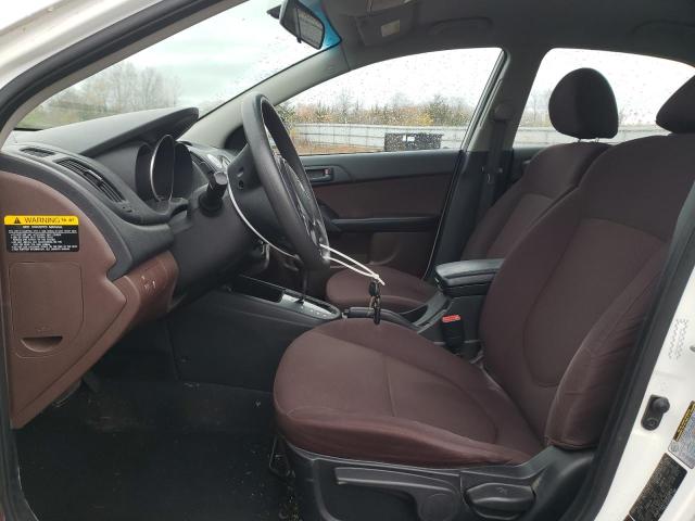 KNAFU4A27A5839800 - 2010 KIA FORTE EX WHITE photo 7