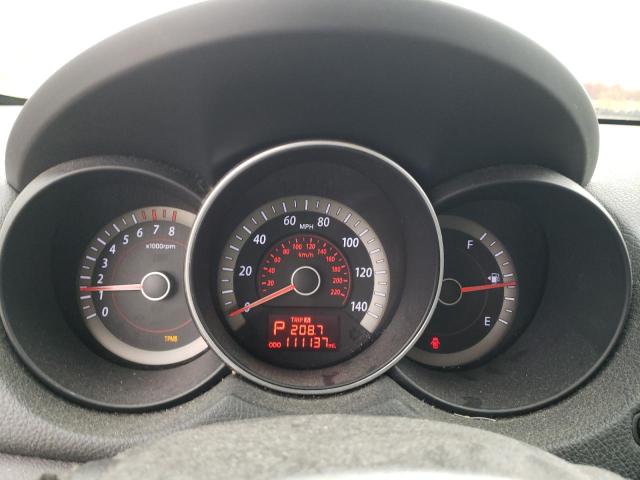 KNAFU4A27A5839800 - 2010 KIA FORTE EX WHITE photo 9