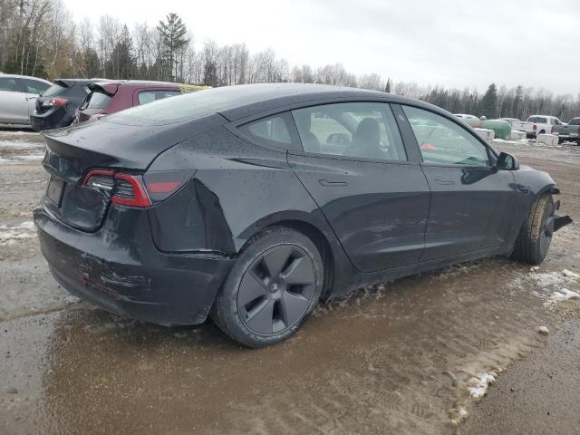 5YJ3E1EA6MF084029 - 2021 TESLA MODEL 3 黑色 照片 3