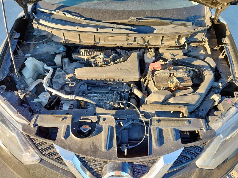 KNMAT2MT1GP650663 - 2016 NISSAN ROGUE S CHARCOAL photo 12