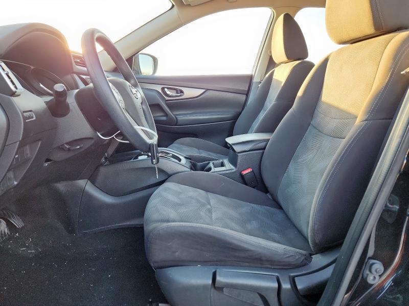 KNMAT2MT1GP650663 - 2016 NISSAN ROGUE S CHARCOAL photo 7