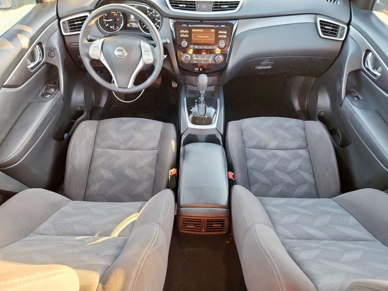 KNMAT2MT1GP650663 - 2016 NISSAN ROGUE S CHARCOAL photo 8