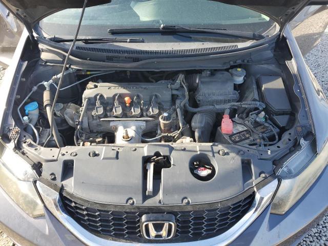 2HGFB2F80FH507189 - 2015 HONDA CIVIC EX GRAY photo 11