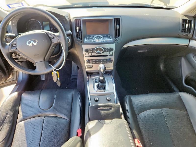 JN1CV6APXDM725720 - 2013 INFINITI G37 BASE GRAY photo 8