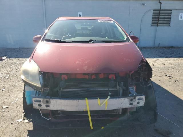 JTDKN3DU7D1625763 - 2013 TOYOTA PRIUS RED photo 5