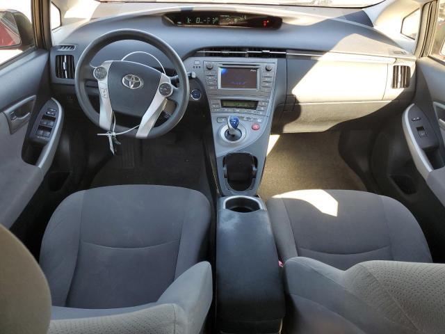 JTDKN3DU7D1625763 - 2013 TOYOTA PRIUS RED photo 8