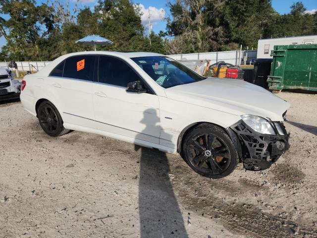WDDHF8JB0CA608492 - 2012 MERCEDES-BENZ E 350 4MATIC WHITE photo 4
