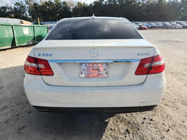 WDDHF8JB0CA608492 - 2012 MERCEDES-BENZ E 350 4MATIC WHITE photo 6
