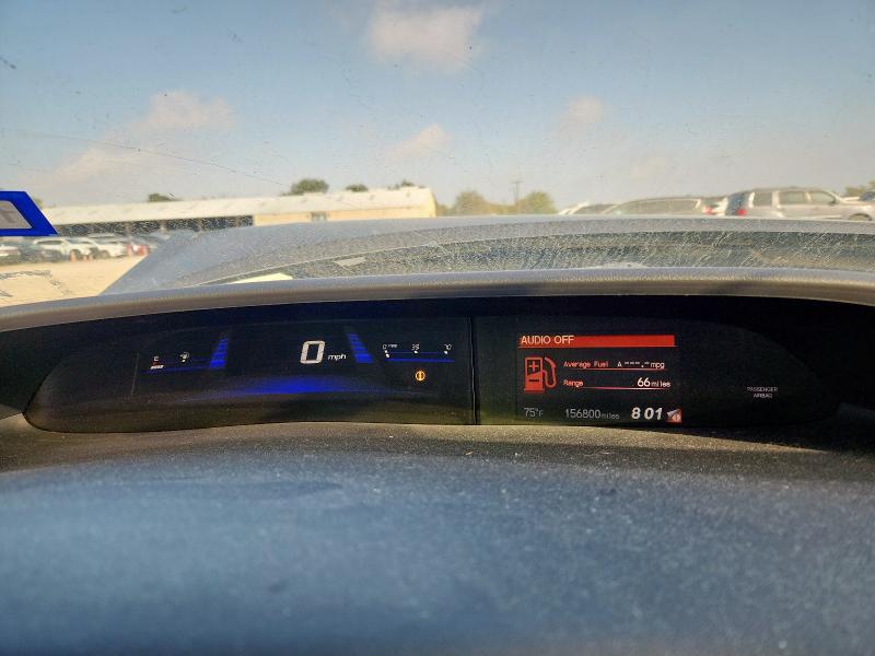 2HGFB2F81EH547392 - 2014 HONDA CIVIC EX BLACK photo 9