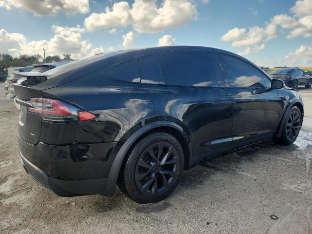 7SAXCBE67NF329708 - 2022 TESLA MODEL X Czarny zdjęcie 3