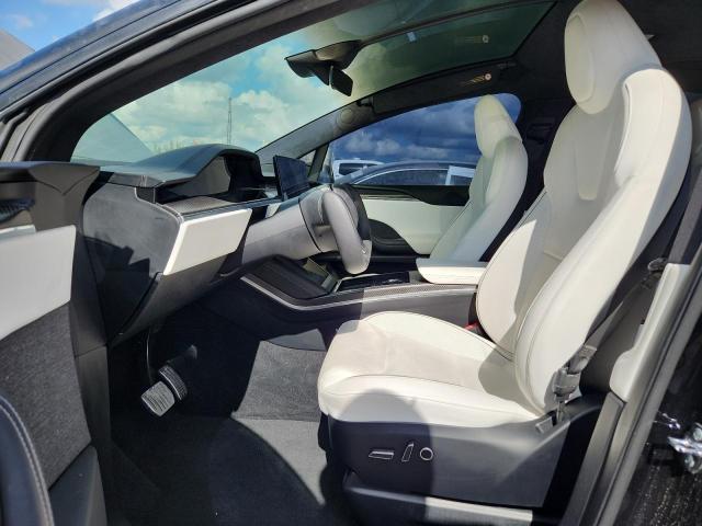 7SAXCBE67NF329708 - 2022 TESLA MODEL X Czarny zdjęcie 7