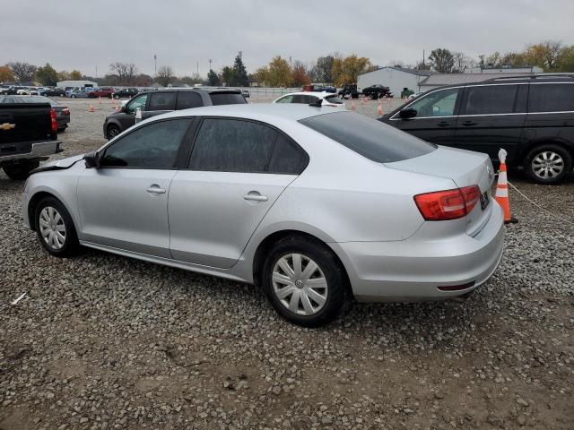 3VW2K7AJ7FM358072 - 2015 VOLKSWAGEN JETTA BASE GRAY photo 2