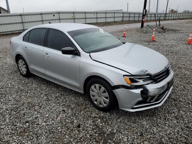 3VW2K7AJ7FM358072 - 2015 VOLKSWAGEN JETTA BASE GRAY photo 4