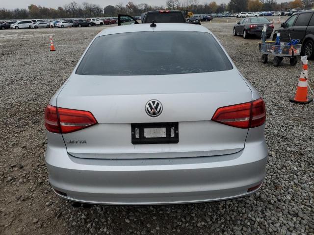 3VW2K7AJ7FM358072 - 2015 VOLKSWAGEN JETTA BASE GRAY photo 6