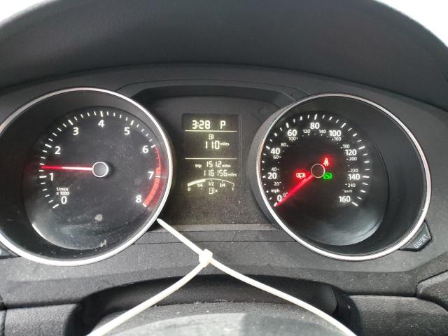 3VW2K7AJ7FM358072 - 2015 VOLKSWAGEN JETTA BASE GRAY photo 9