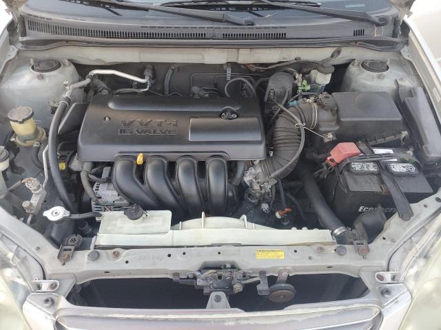 1NXBR32E33Z080539 - 2003 TOYOTA COROLLA CE 银色 照片 11