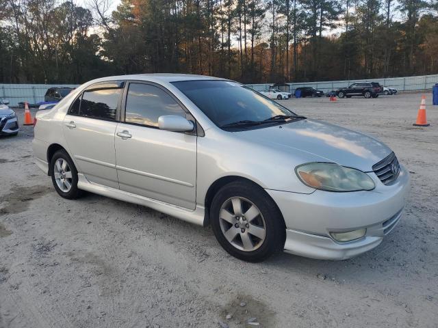 1NXBR32E33Z080539 - 2003 TOYOTA COROLLA CE 银色 照片 4