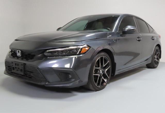 19XFL1H84NE001197 - 2022 HONDA CIVIC SPORT TOURING GRAY photo 2