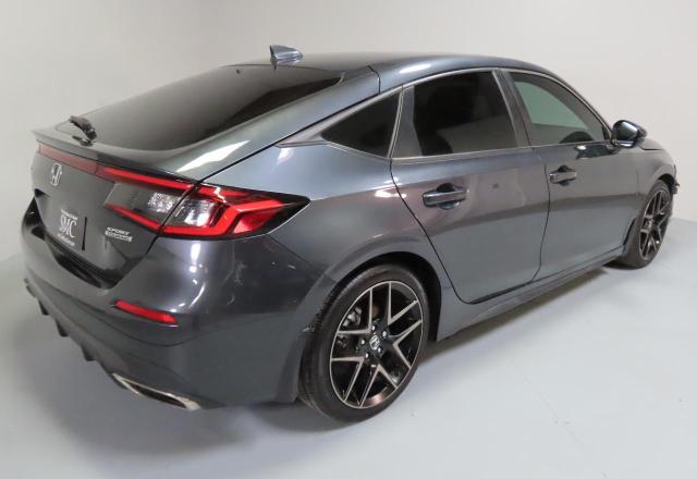 19XFL1H84NE001197 - 2022 HONDA CIVIC SPORT TOURING GRAY photo 3