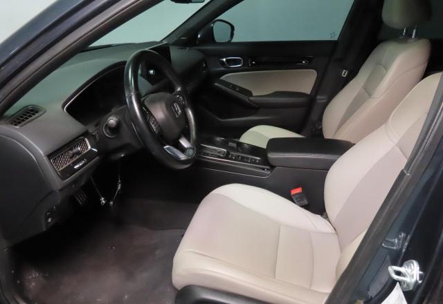 19XFL1H84NE001197 - 2022 HONDA CIVIC SPORT TOURING GRAY photo 9