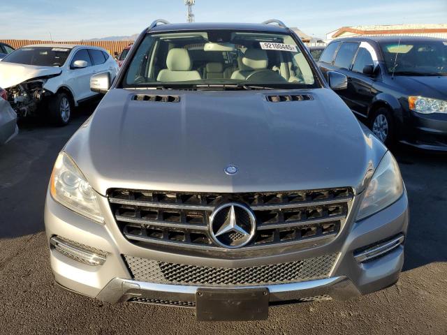 4JGDA5HB6DA164463 - 2013 MERCEDES-BENZ ML 350 4MATIC GRAY photo 5