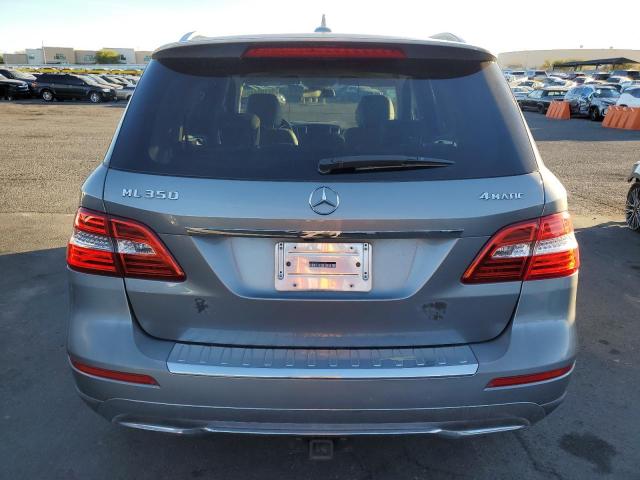 4JGDA5HB6DA164463 - 2013 MERCEDES-BENZ ML 350 4MATIC GRAY photo 6