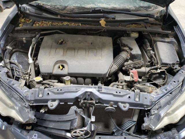 5YFBURHE6GP442573 - 2016 TOYOTA COROLLA L GRAY photo 11
