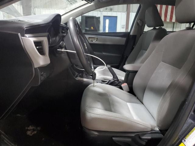 5YFBURHE6GP442573 - 2016 TOYOTA COROLLA L GRAY photo 7