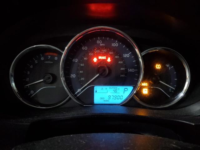 5YFBURHE6GP442573 - 2016 TOYOTA COROLLA L GRAY photo 9