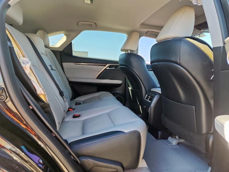 2T2ZZMCA0HC037281 - 2017 LEXUS RX 350 BASE BLACK photo 10