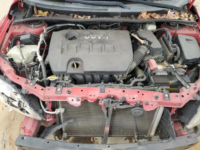 1NXBU40E79Z135414 - 2009 TOYOTA COROLLA BASE ბურგუნდია ფოტო 11