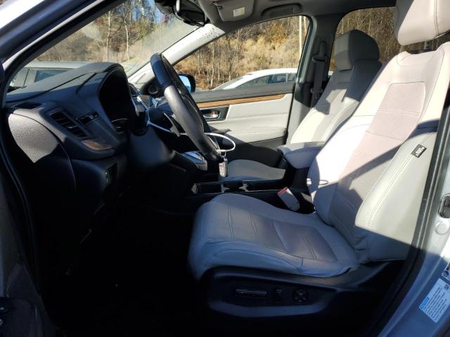 7FART6H87ME022388 - 2021 HONDA CR-V EXL ვერცხლისფერი ფოტო 7