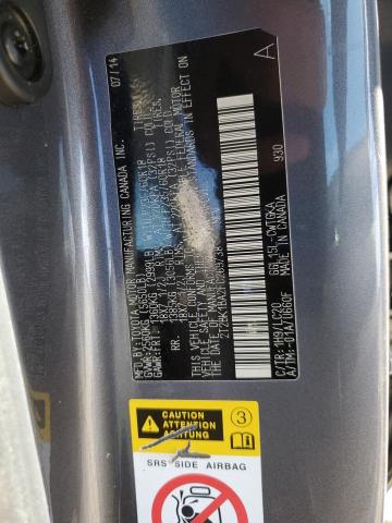 2T2BK1BA2FC269738 - 2015 LEXUS RX 350 BASE GRAY photo 13