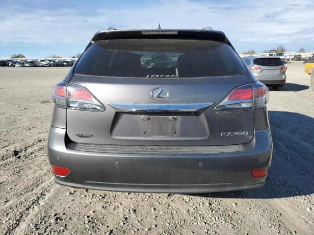 2T2BK1BA2FC269738 - 2015 LEXUS RX 350 BASE GRAY photo 6