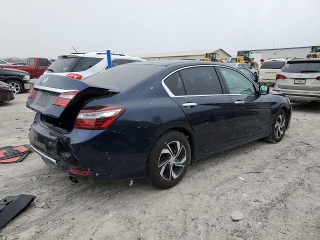1HGCR2F34HA156968 - 2017 HONDA ACCORD LX BLUE photo 3
