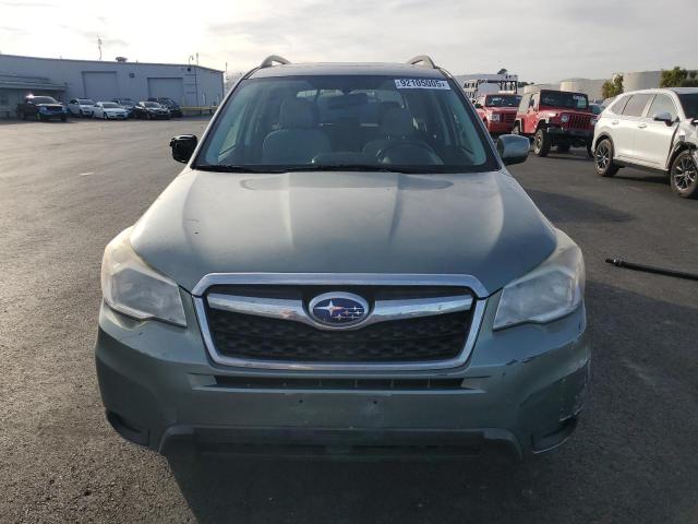 JF2SJAEC1EH473172 - 2014 SUBARU FORESTER 2.5I PREMIUM მწვანე ფოტო 5