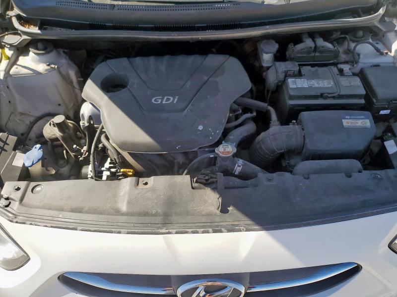 KMHCT4AE3HU172304 - 2017 HYUNDAI ACCENT SE WHITE photo 11