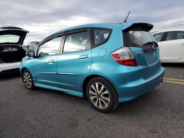JHMGE8H56CC015750 - 2012 HONDA FIT SPORT TEAL photo 2